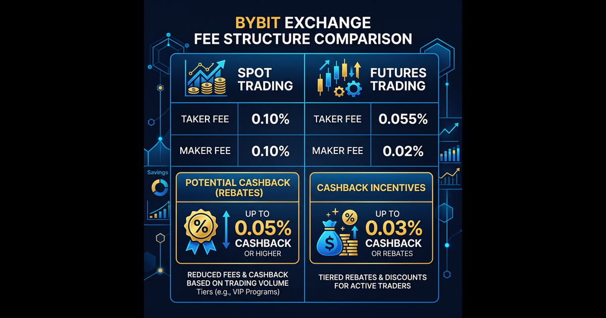 Bybit Exchange Fee Structure - Spot and Futures Trading Fees Comparison