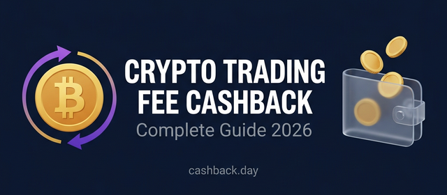 암호화폐 거래 수수료 캐시백이란? 2026 완벽 가이드